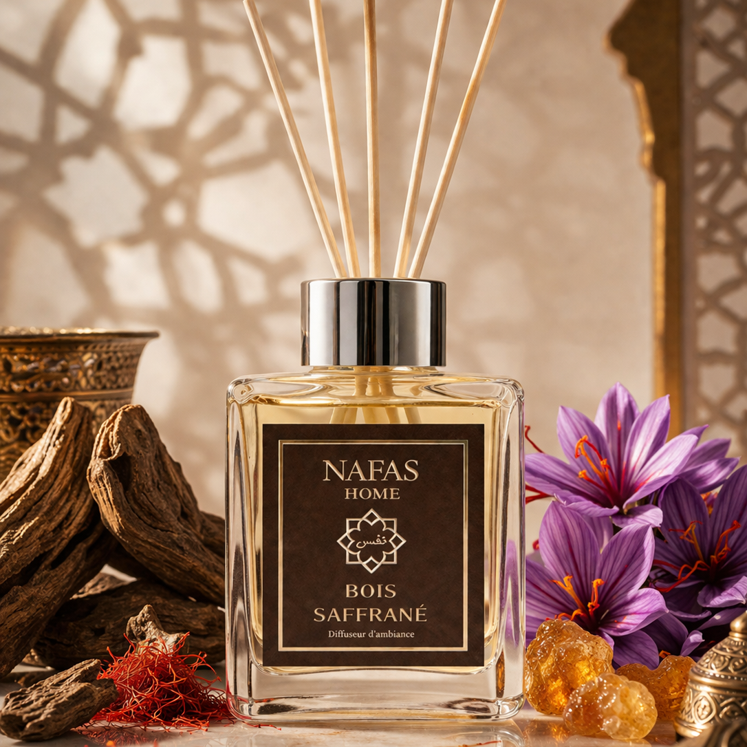 Diffuseur nafas bois saffrane